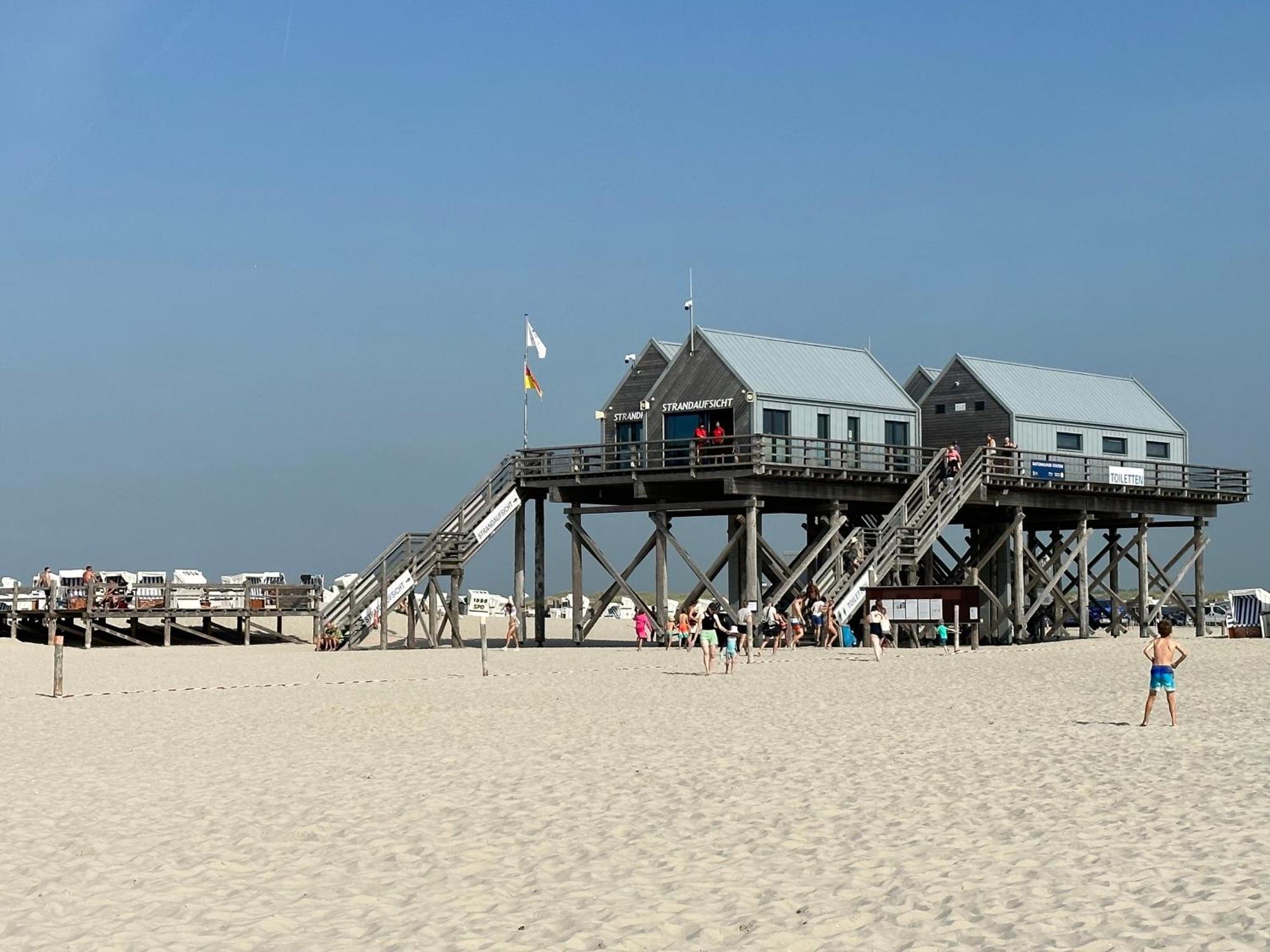 Sky & Sand Spo Nordsee By Nature I Boxspringbett, Terrasse, Zentral, Nah Am Deich Sankt Peter-Ording Exterior foto